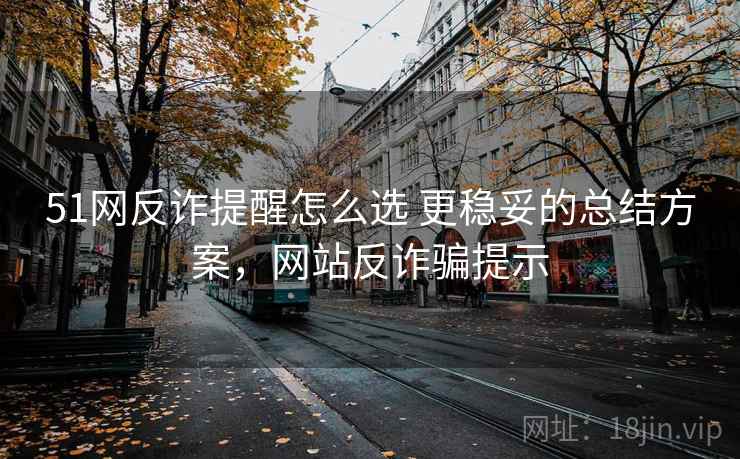 51网反诈提醒怎么选 更稳妥的总结方案，网站反诈骗提示