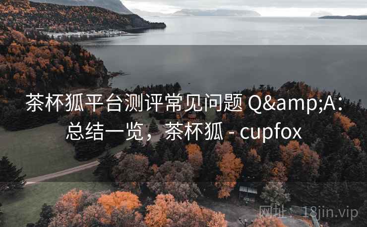 茶杯狐平台测评常见问题 Q&A：总结一览，茶杯狐 - cupfox