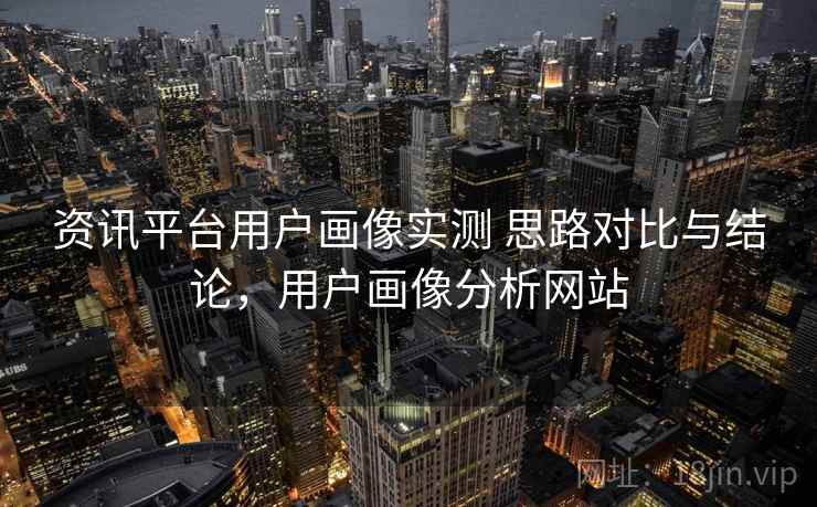 资讯平台用户画像实测 思路对比与结论，用户画像分析网站