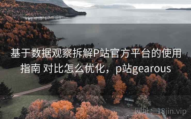 基于数据观察拆解P站官方平台的使用指南 对比怎么优化，p站gearous
